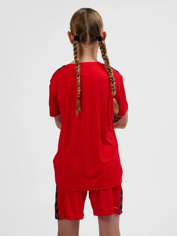 hummel Hmlauthentic Children's Football T-Shirt True Red