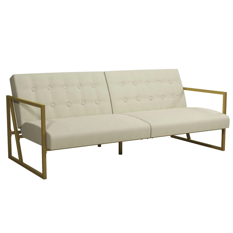 DHP Furniture Lexington Sofabed, Ivory