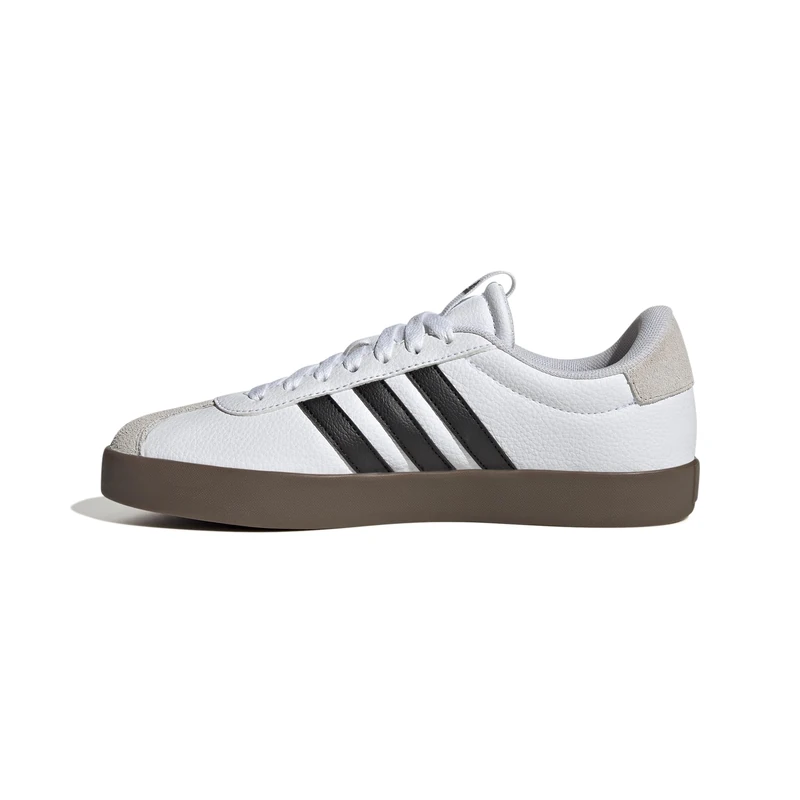 adidas Women's VL Court 3.0 Shoes, Cloud White/core Black/Grey one, 6.5 UK