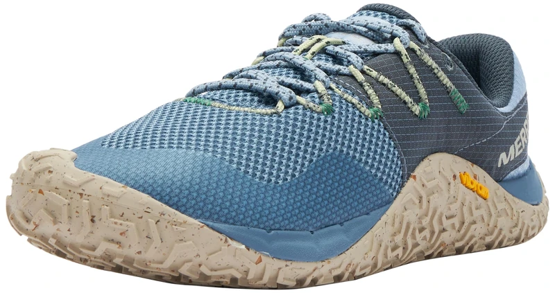 Merrell Women's Trail Glove 7 Barefoot Training Shoe, Chambray/Slate, 3.5 UK