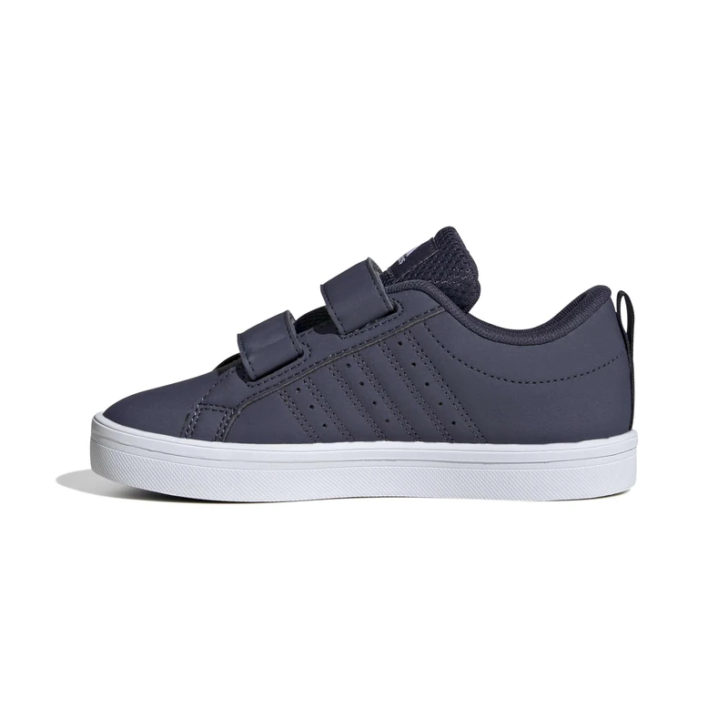 adidas Unisex Kids Vs Pace 2.0 Hook and Loop Kids Shoes, Navy/Cloud White/Core Black, 10.5 UK Child