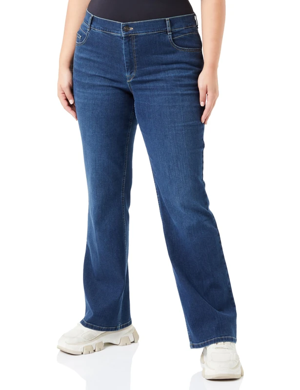 gardeur Women's ZURI126 Pants, Dark Rinse Used(7169),