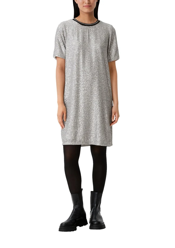 Comma CI Women's 2139257 Dress, 0010, 10