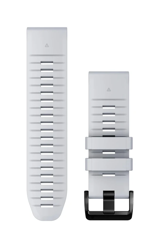 Garmin QuickFit Watch Bands (26mm), suitable for selected fēnix-, epix-, Descent-, D2-, Instinct-, Forerunner- and Tactix series smartwatches, Original accessory, Silicone, Whitestone