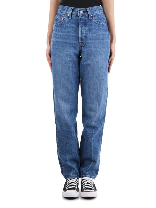 LEVIS Men's 501 54 Light Indigo - Worn in 501 54 Light Indigo - Worn in, Staycation DX,