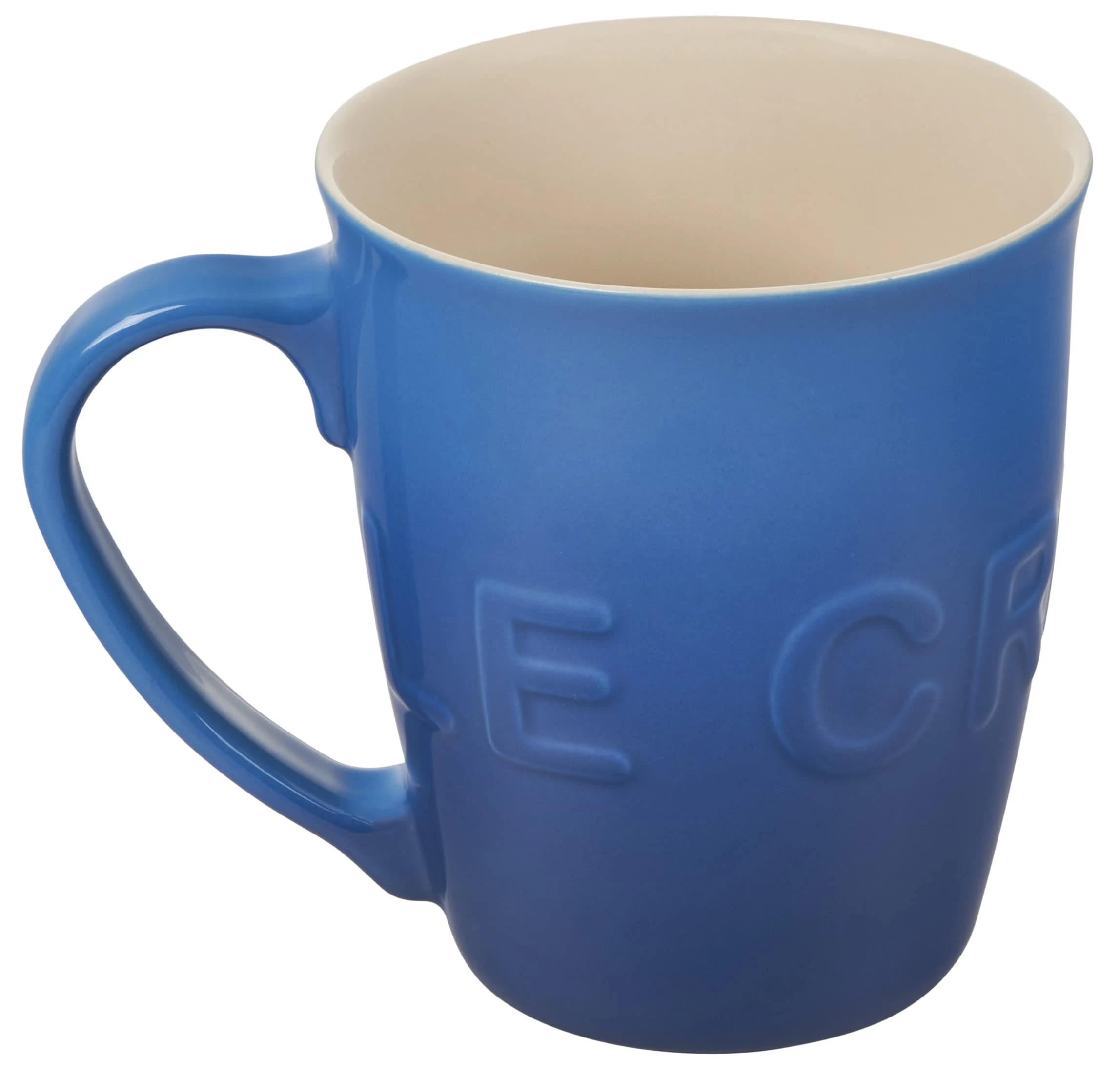 Le Creuset Stoneware 20 oz Extra-Large Logo Coffee Mug, Marseille
