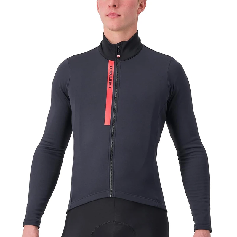 CASTELLI 4523512-085 ENTRATA TH Jersey T-Shirt Unisex Light Black/RED Size XXXL