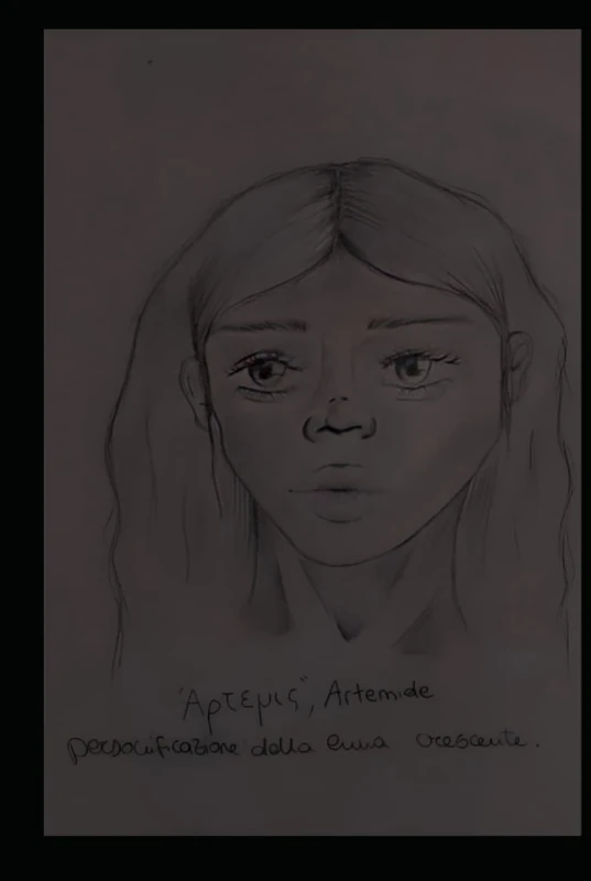 Artemide: Personificazione della luna crescente