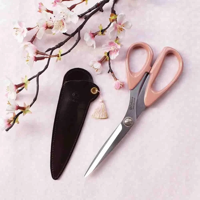 Cohana Sakura Seki Sewing Scissors Lacquered 21cm Pink -1pc