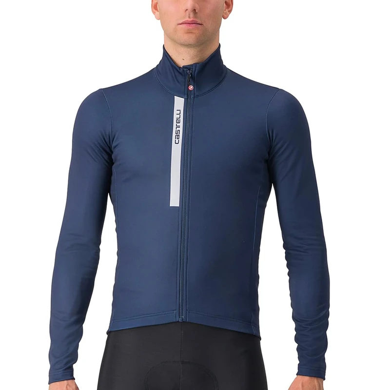 CASTELLI 4523512-424 ENTRATA TH Jersey T-Shirt Unisex Belgian Blue/Silver Gray Size S