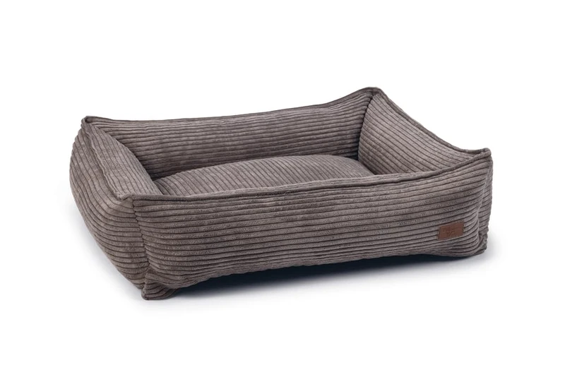 Designed by Lotte Ribbed, Dog Bed, Brown, 80 x 70 x 22 cm