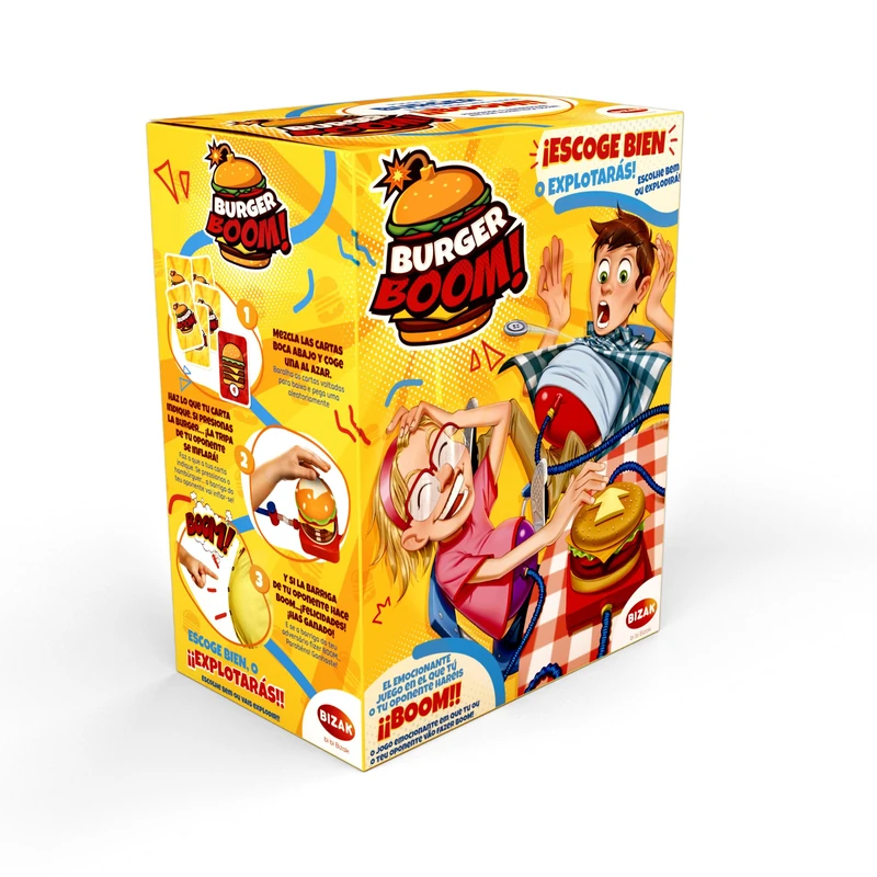 Bizak Burger Boom Game - Fun Family Card Game 35001935