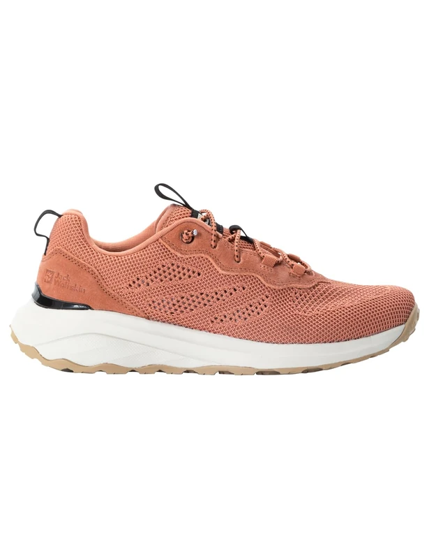 Jack Wolfskin Women's Dromoventure Knit Low W Walking Shoe, Astro Dust, 3 UK