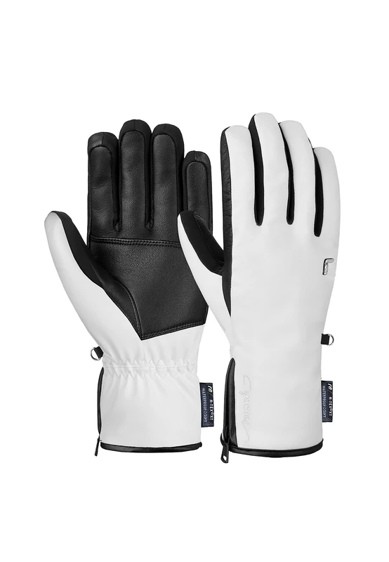 Reusch Ski Gloves for Women | Very Warm & Waterproof with Leather Palm - Image 1