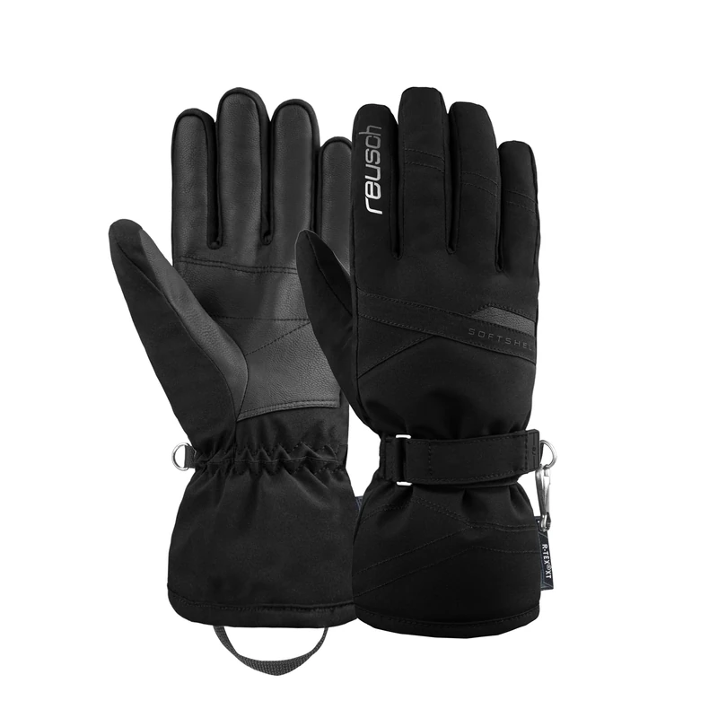 Reusch Helena R-TEX® XT Extra Warm Waterproof Breathable Gloves 8 Black/Silver