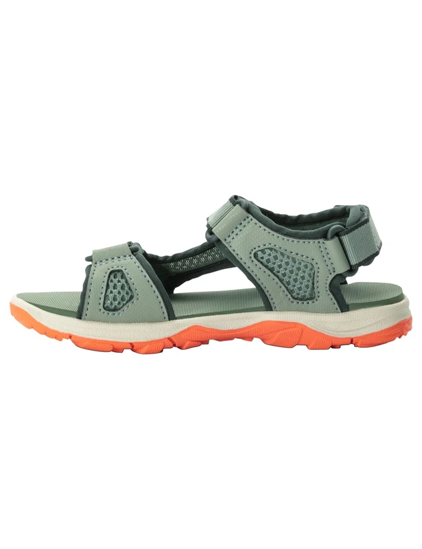 Jack Wolfskin Taraco Beach K Unisex Children's Sandals, mint leaf, 11.5 UK