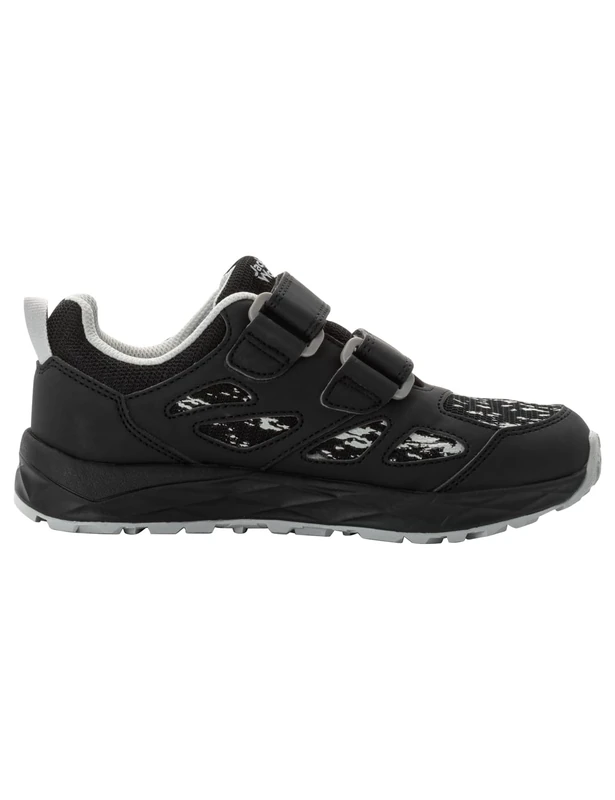 Jack Wolfskin Unisex Children's Woodland 2 Texapore Low Vc K Walking Shoes, Phantom, 8.5 UK Child