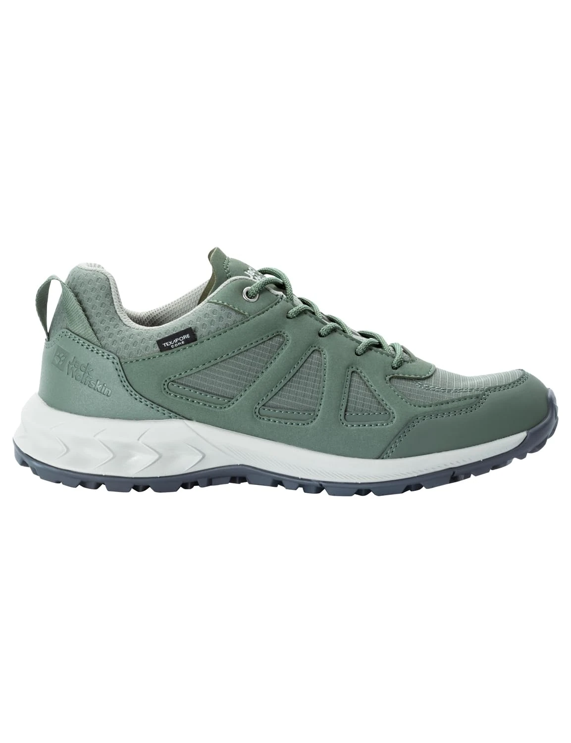 Jack Wolfskin Women's Walking Shoe, Hedge Green, 3.5 UK