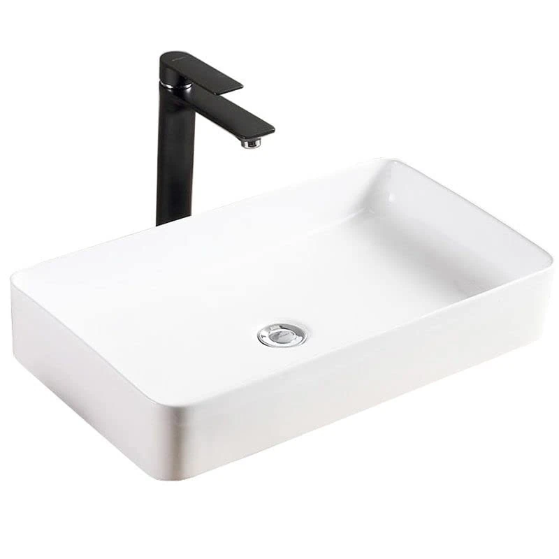 Rea Denis Bathroom Sink 615 x 350 x 110 mm Ceramic (White)