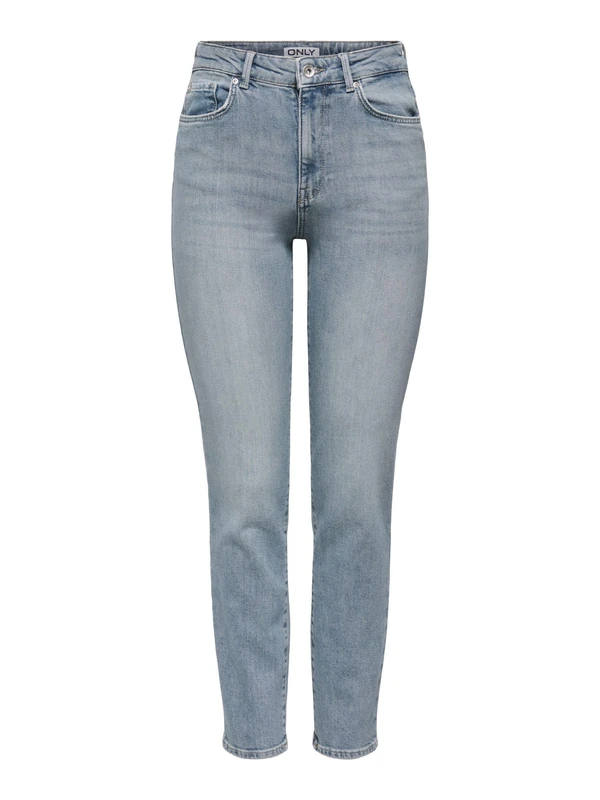 ONLY Women's ONLEMILY Stretch HW ST AK DNM DOT308NOOS Jeans, Special Blue Grey Denim, - Image 1
