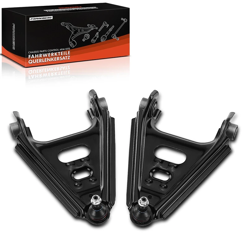 Frankberg 2x Control Arm Suspension Arm Front Left Right Compatible with Fortwo Cabrio 451 0.8L-1.0L 2007-2024 Fortwo Coupe 451 0.8L-1.0L 2007-2024 Replace# 4513300010