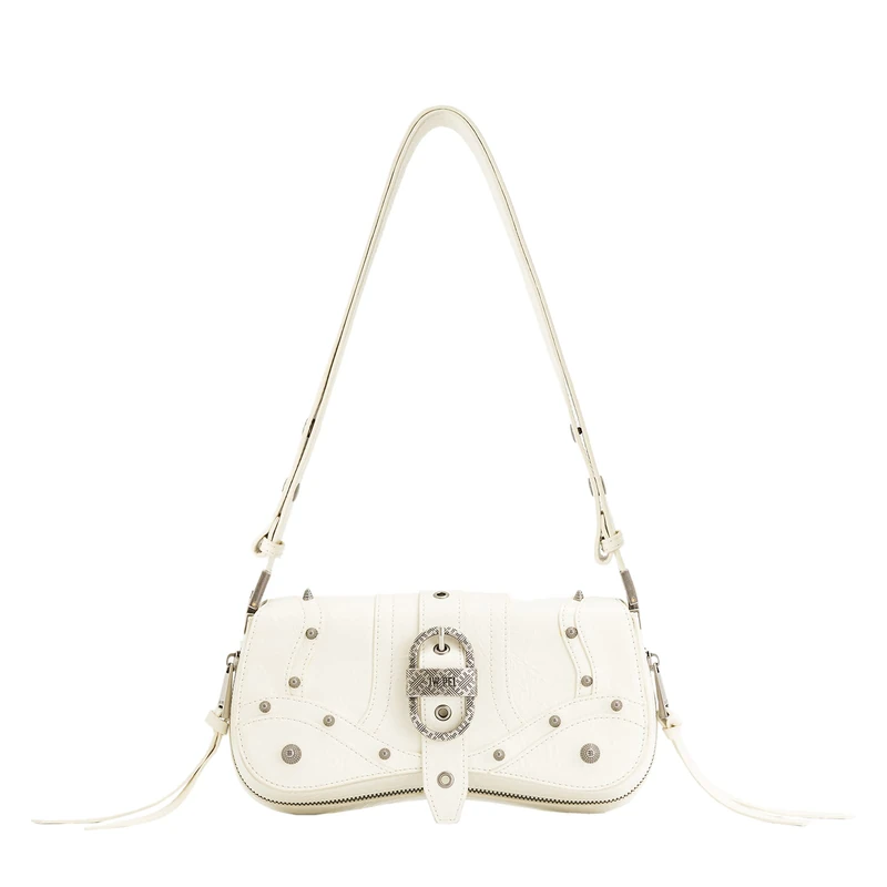 JW PEI Women's Joy Shoulder Bag - Buckle White