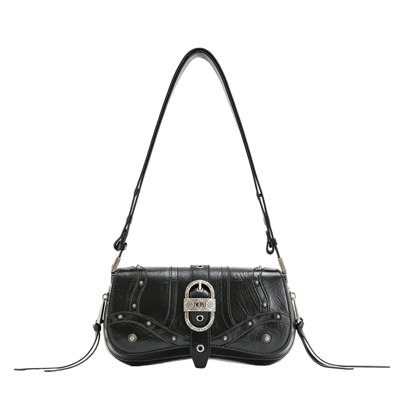 JW PEI Women's Joy Shoulder Bag - Buckle Black
