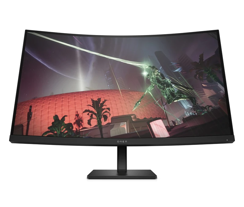HP OMEN 32c Curved Gaming Monitor | 31.5'' QHD VA 165hz | Gaming Console Compatible | 2x HDMI 2.0 | 1x DisplayPort 1.4 | AMD FreeSync Premium | Tilt & height adjustments | VESA Mountable | Black