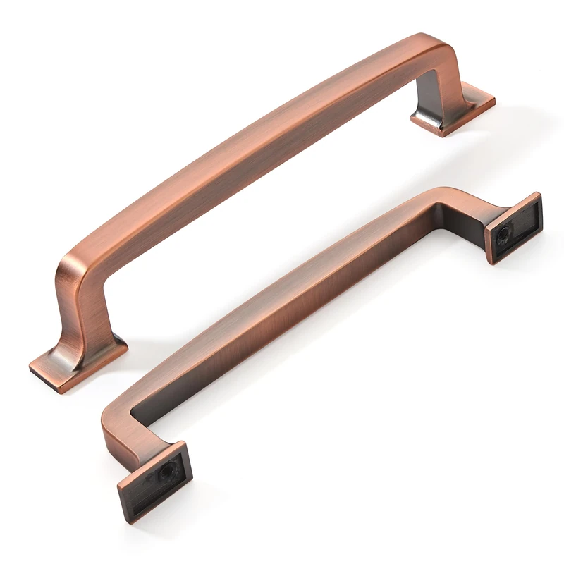 khtumeware 10 Pack 5 Inch Kitchen Cabinet Handles Brushed Antique Copper Cabinet Pulls Drawer Pulls Kitchen Cabinet Hardware Kitchen Handles for Cabinets Cupboard Handles Drawer Handles