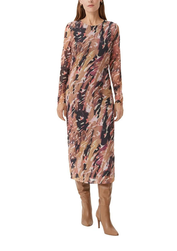 comma Women's 2142344 Dress, 83B5, 12