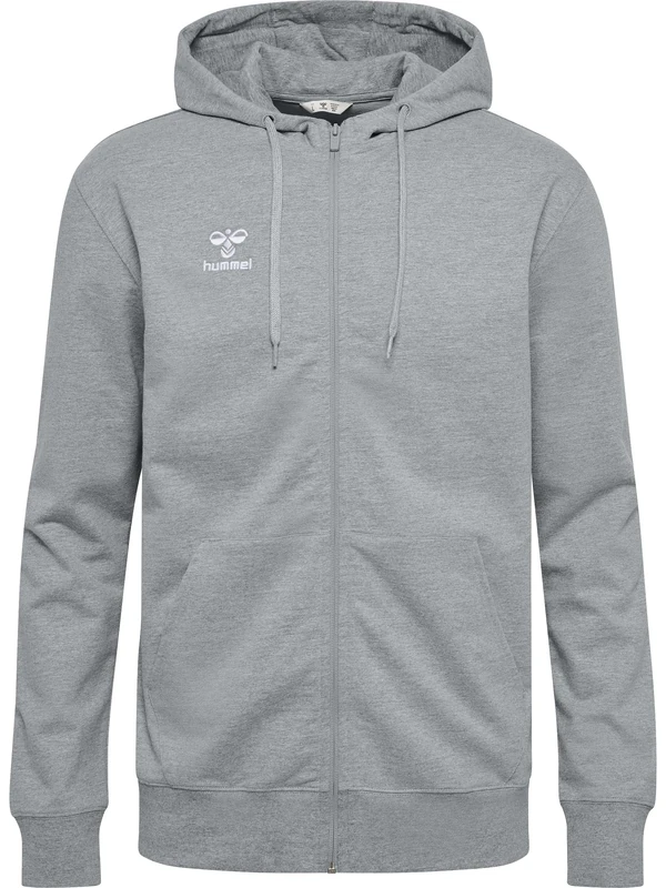 hummel Hmlgo Men's Zip Jacket Grey Melange