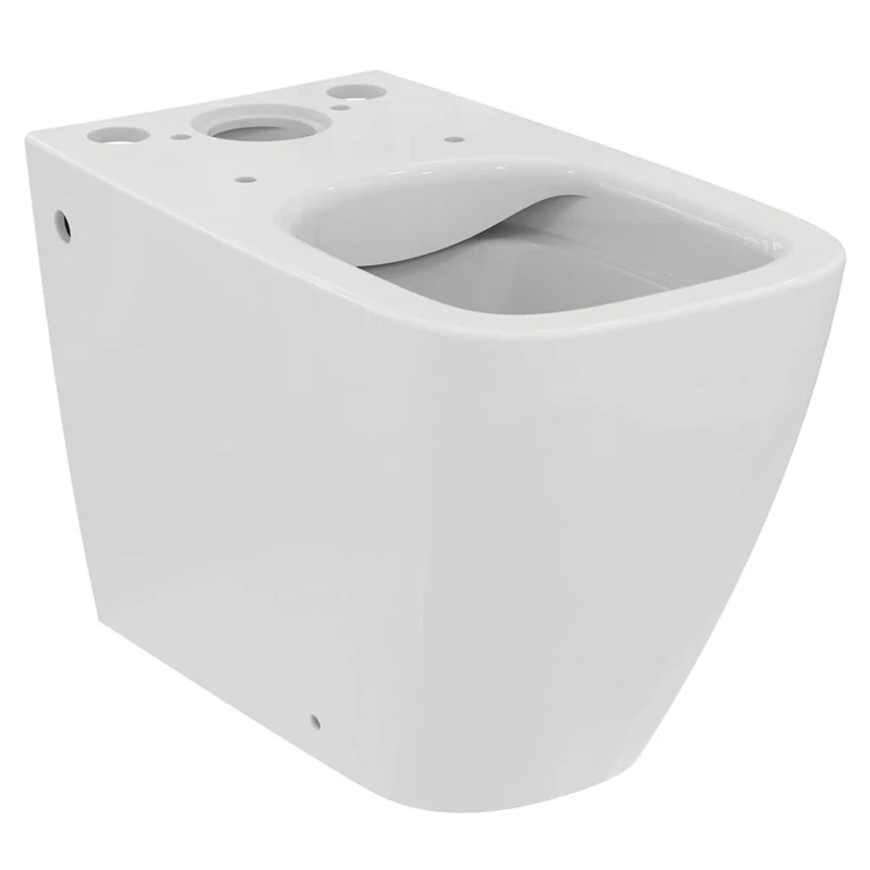Ideal Standard i.Life S Back to Wall Compact Close coupled Toilet Bowl, T459701, White