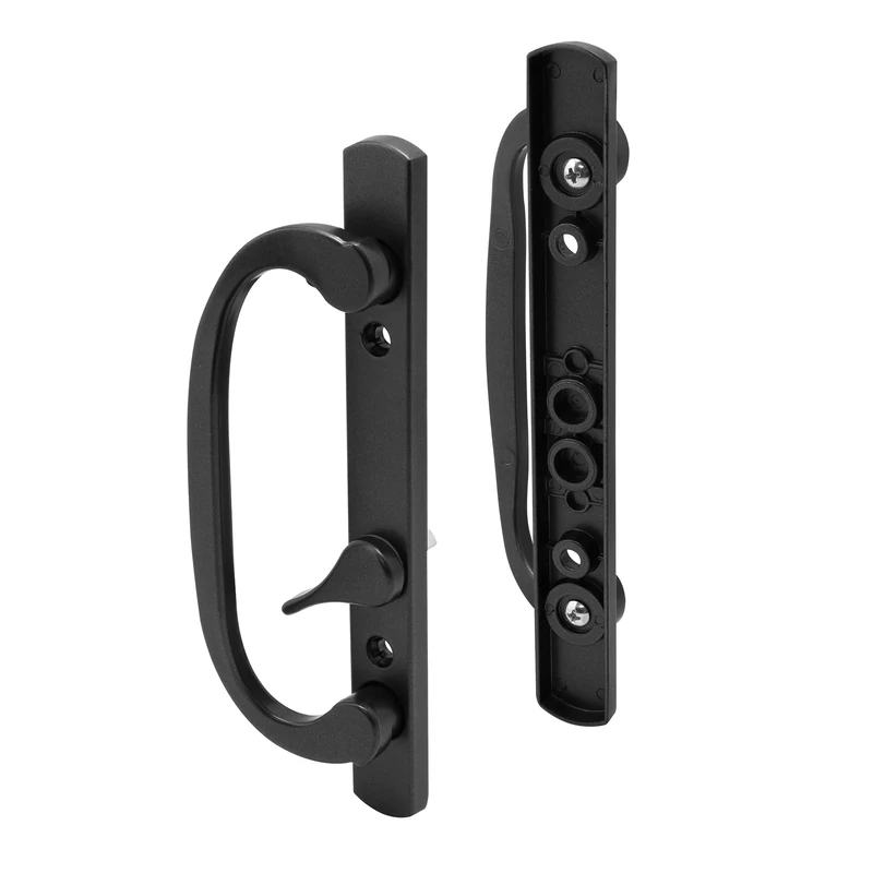 Prime-Line C 12808 Patio Door Handle, 3.9375, Black