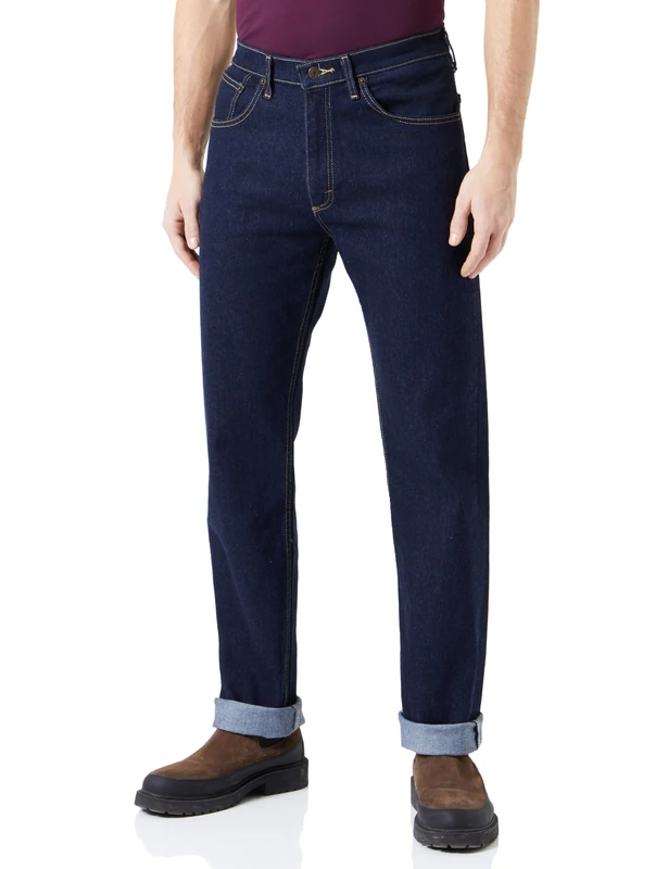 Wrangler Men's Jeans Regular Fit, Straight Leg