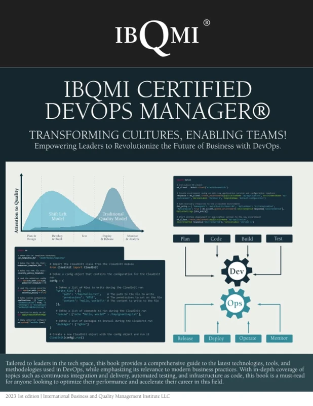 IBQMI CERTIFIED DEVOPS MANAGER® - The official training material: Empowering Leaders to Revolutionize the Future of Business with DevOps