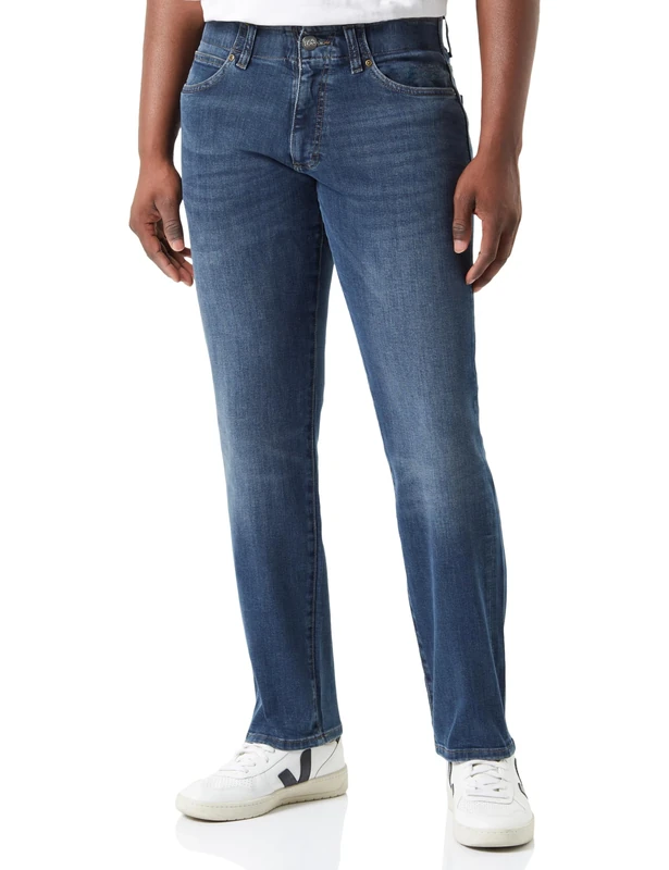 Lee Herren Straight Fit Mvp Jeans, Nash, 36W / 34L