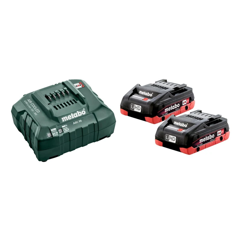 Metabo 685163380 Basic Set 2 x LiHD battery pack 18 V/4.0 Ah - Image 1