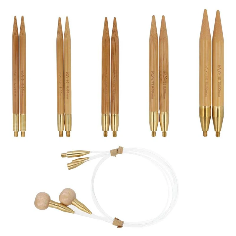 Seeknit - Seeknit Koshitsu White (12.5cm, L) Interchangeable Circular Needle Set - 1 Piece - Image 1
