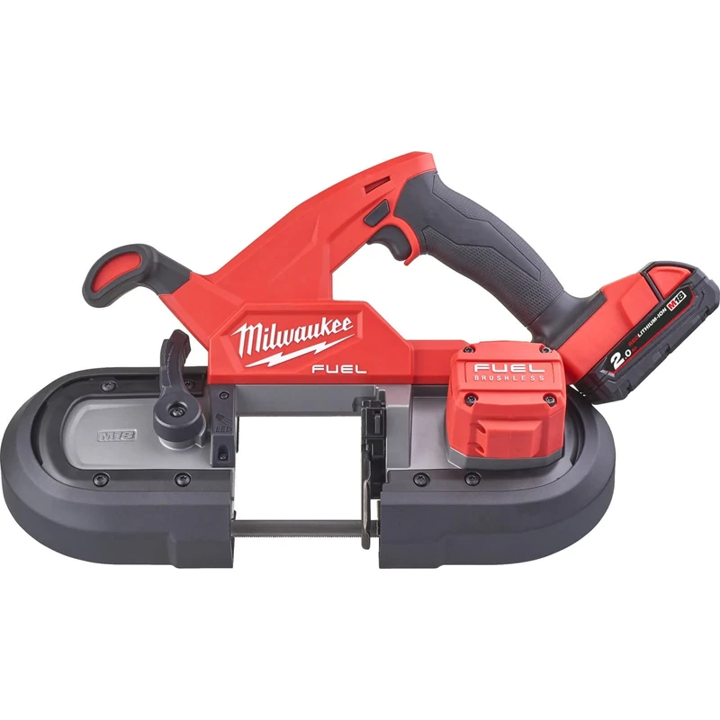 Milwaukee M18 FBS85 Fuel 18v Cordless Brushless Bandsaw 2 x 2ah Li-ion