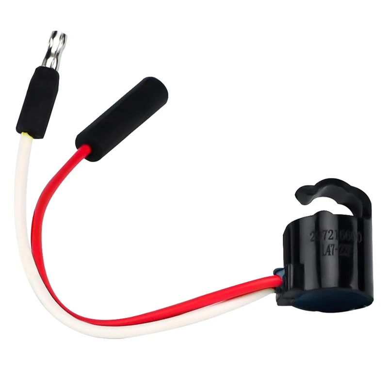 puxyblue 297216600 Refrigerator Defrost Thermostat fit for Frigi-Daire Cros-ley Elec-Trolux Ken-More Freezer Defrost Thermostat Replaces 216731000 216872200 218673001 7216872200 AP4374171