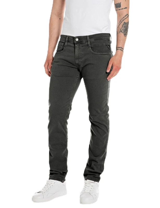 Replay men's jeans with stretch, black (Blackboard 099), 29W / 34L