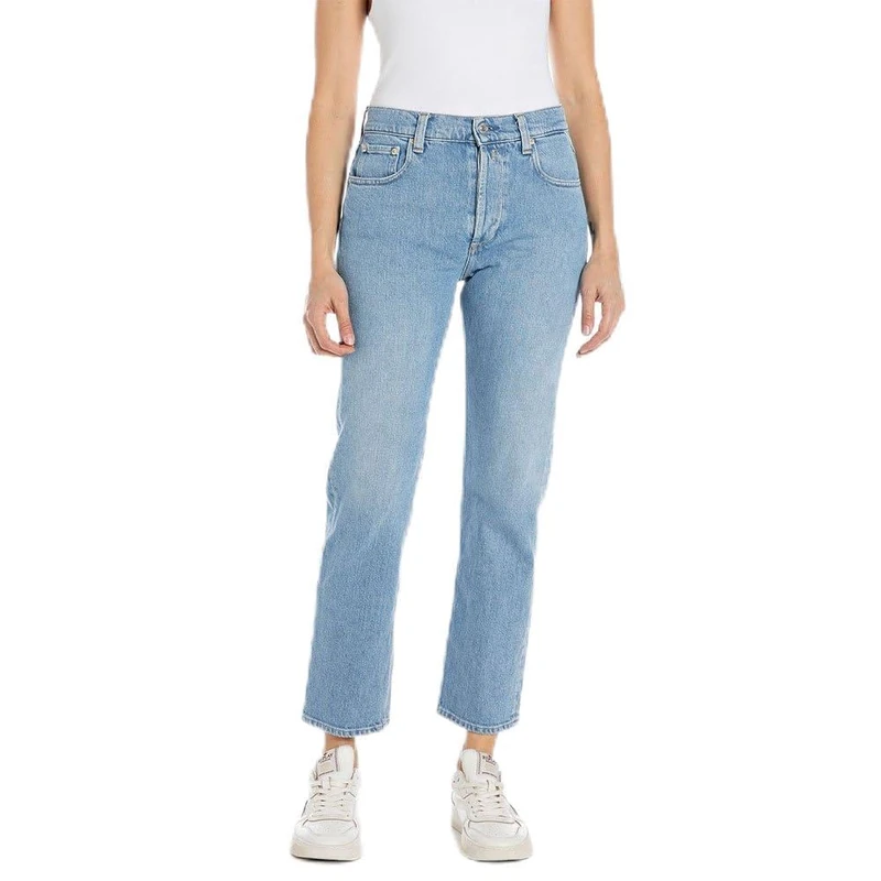Replay women's jeans made of comfort denim, blue (Light Blue 010), 24W / 28L