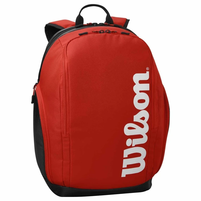 Wilson Tour Pro Staff Padel Rucksack, For up to 2 Rackets, Black/Red