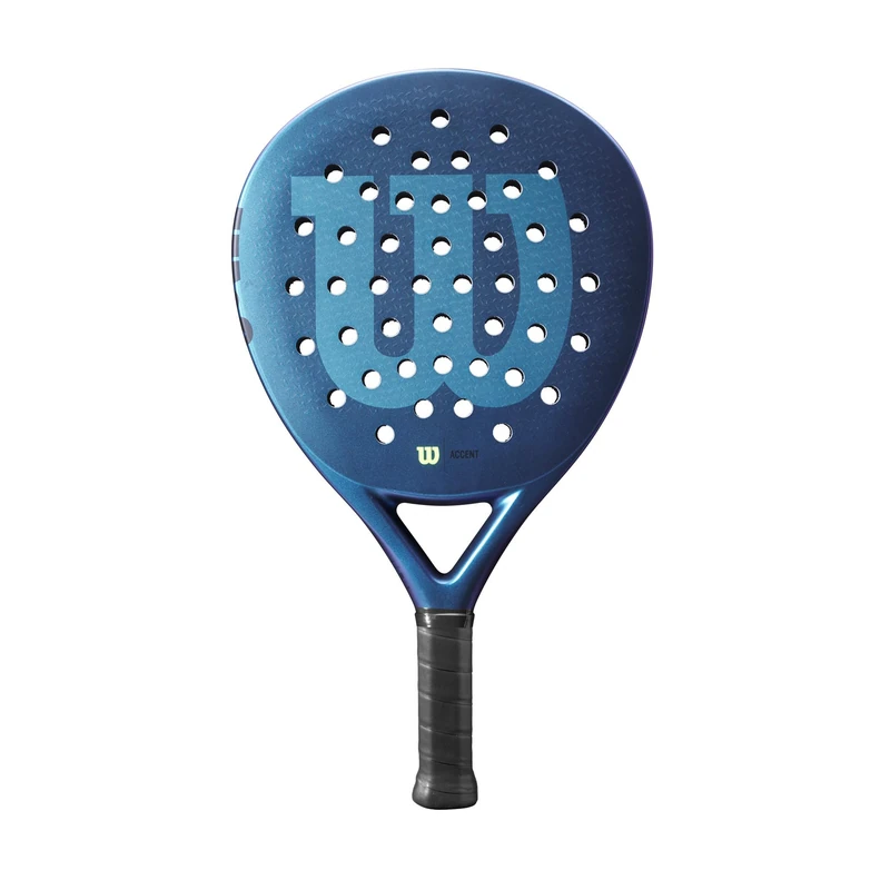 Wilson Accent Padel Racket, Carbon Glassfibre/EVA, 361 g