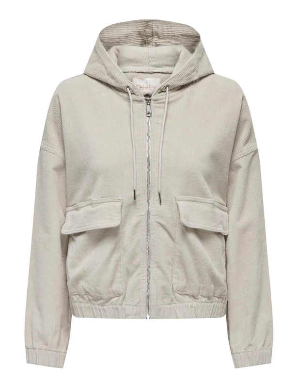 ONLY Womens Onlkenzie L/S Cc Pnt Cord Jacket, Beige, S UK
