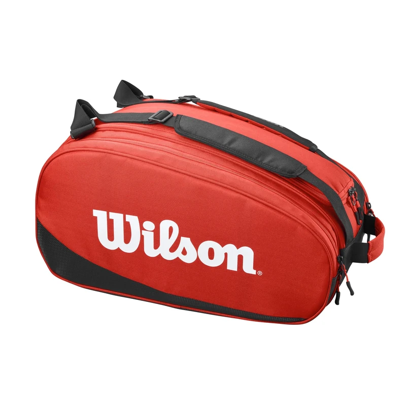 Wilson Tour Padel Bag, For up to 6 Rackets, Red