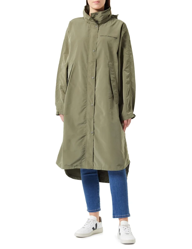 REPLAY Adult W7843 .000.84320 Parka, Light Military 408, XS