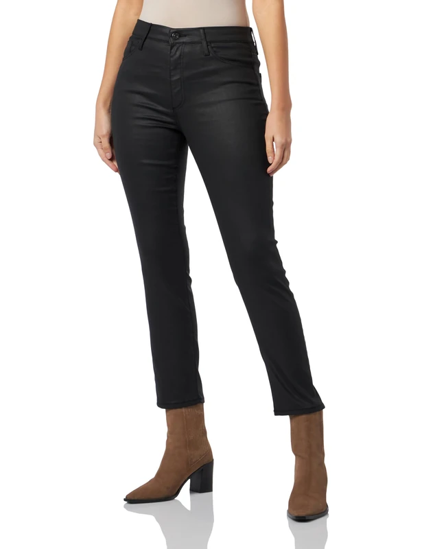 s.Oliver Women's 2134814 Ankle Jeans, Betsy Slim Fit Cargo, Black_99Z0, 40, Black_99z0, 14