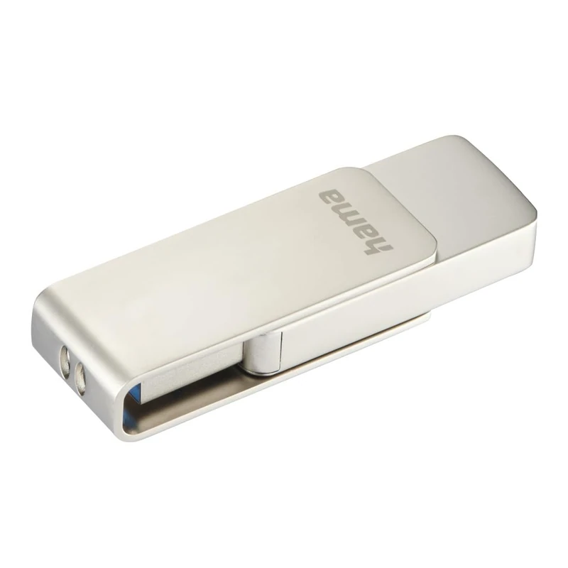Hama Rotate Pro USB 3.0 Flash Drive 512GB 100MB/s Silver - Image 1