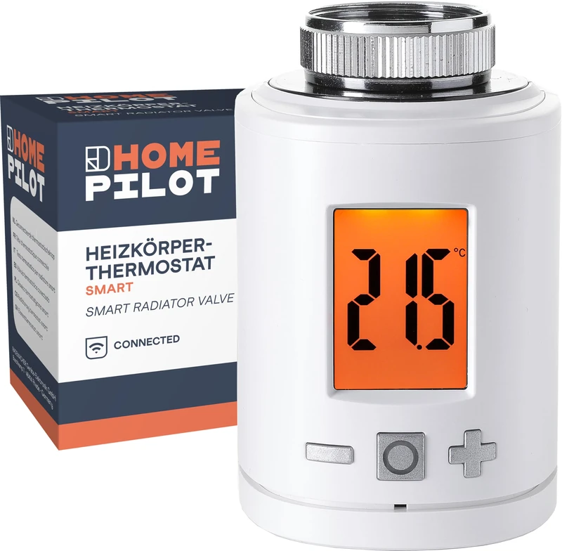 HOMEPILOT Heizkorper-Thermostat smart (wei ) - Smart Thermostat